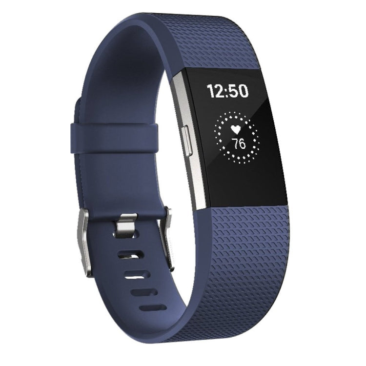 Square Pattern Adjustable Sport Watch Band for FITBIT Charge 2, Size: S, 10.5x8.5cm, S, Dark Purple, S, Purple, S, Cyan, S, Pink, S, Red, S, Green, S, Rose Red, S, Grey, S, Sky Blue, S, Blue, S, White, S, Aurora Blue, S, Black, S, Light Pink           ...