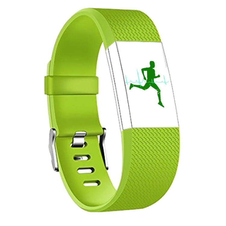Square Pattern Adjustable Sport Watch Band for FITBIT Charge 2, Size: S, 10.5x8.5cm, S, Dark Purple, S, Purple, S, Cyan, S, Pink, S, Red, S, Green, S, Rose Red, S, Grey, S, Sky Blue, S, Blue, S, White, S, Aurora Blue, S, Black, S, Light Pink           ...