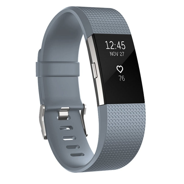 Square Pattern Adjustable Sport Watch Band for FITBIT Charge 2, Size: S, 10.5x8.5cm, S, Dark Purple, S, Purple, S, Cyan, S, Pink, S, Red, S, Green, S, Rose Red, S, Grey, S, Sky Blue, S, Blue, S, White, S, Aurora Blue, S, Black, S, Light Pink           ...