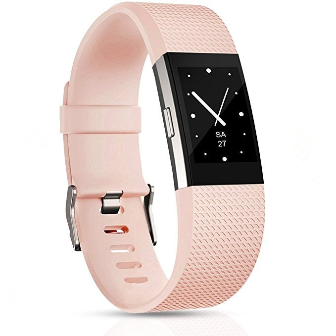 Square Pattern Adjustable Sport Watch Band for FITBIT Charge 2, Size: S, 10.5x8.5cm, S, Dark Purple, S, Purple, S, Cyan, S, Pink, S, Red, S, Green, S, Rose Red, S, Grey, S, Sky Blue, S, Blue, S, White, S, Aurora Blue, S, Black, S, Light Pink           ...