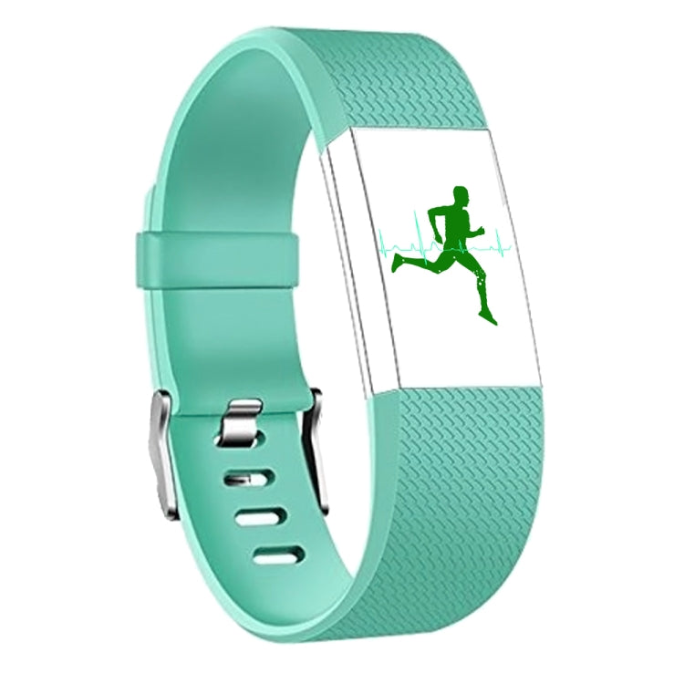 Square Pattern Adjustable Sport Watch Band for FITBIT Charge 2, Size: S, 10.5x8.5cm, S, Dark Purple, S, Purple, S, Cyan, S, Pink, S, Red, S, Green, S, Rose Red, S, Grey, S, Sky Blue, S, Blue, S, White, S, Aurora Blue, S, Black, S, Light Pink           ...