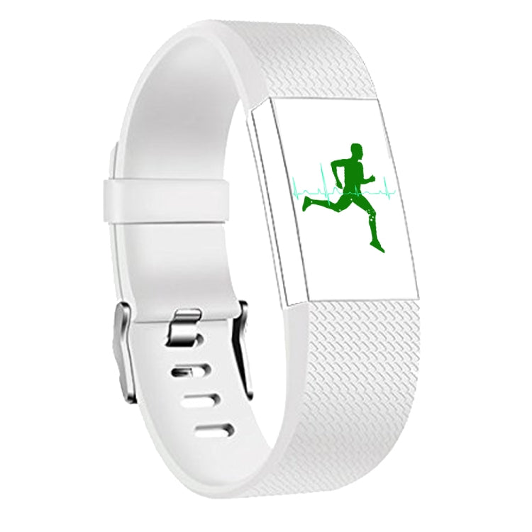 Square Pattern Adjustable Sport Watch Band for FITBIT Charge 2, Size: S, 10.5x8.5cm, S, Dark Purple, S, Purple, S, Cyan, S, Pink, S, Red, S, Green, S, Rose Red, S, Grey, S, Sky Blue, S, Blue, S, White, S, Aurora Blue, S, Black, S, Light Pink           ...
