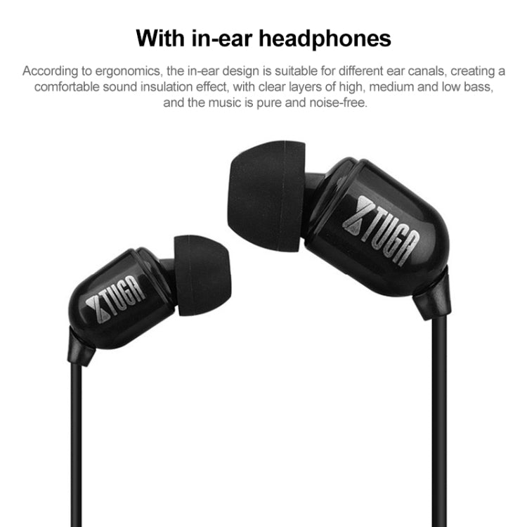 XTUGA IEM1200 Wireless Transmitter 2 Bodypack Stage Singer In-Ear Monitor System (UK Plug)