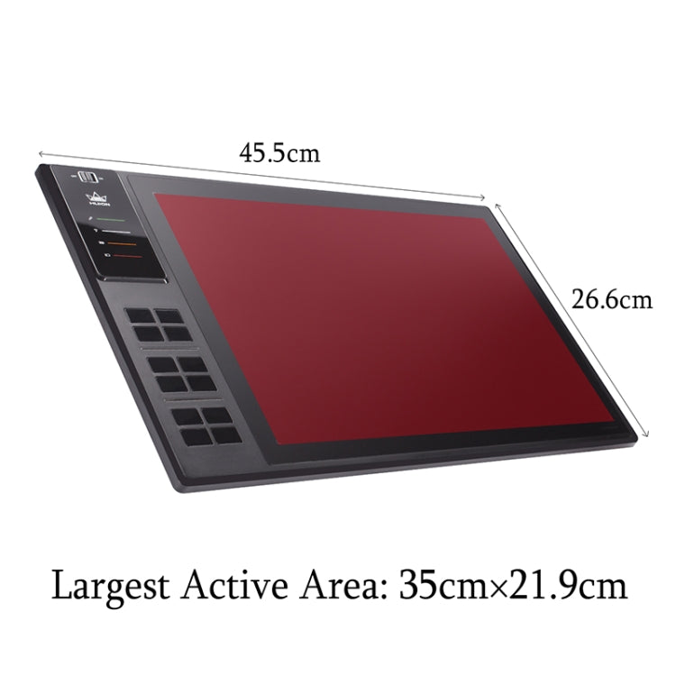 HUION Inspiroy Series WH1409(8192) 5080LPI Professional Art USB Graphics Drawing Tablet for Windows / Mac OS, with Digital Pen