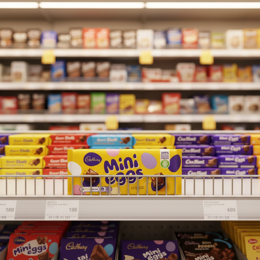 20 x Cadbury Mini Eggs Chocolate Bar Tablet - 110GM