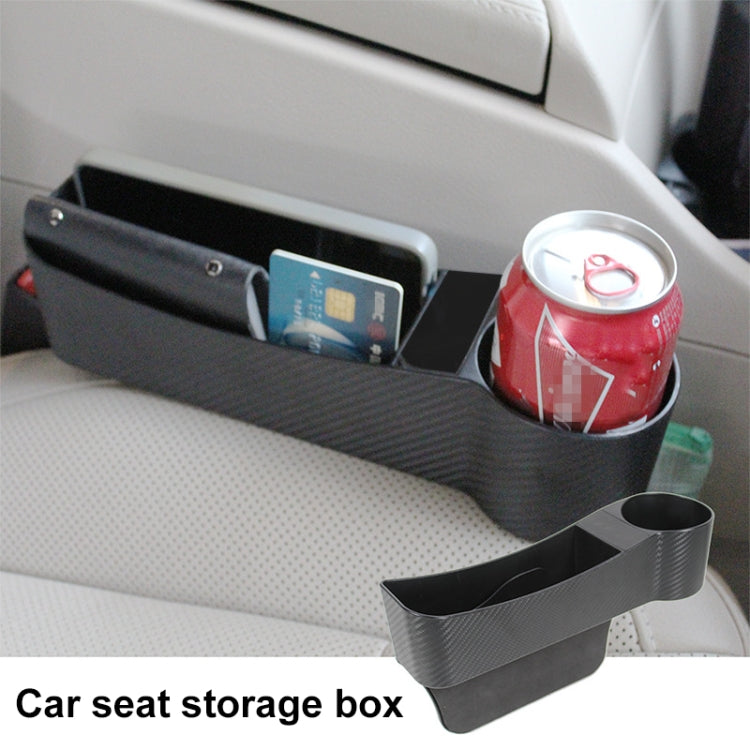 CARFU AC-2294 Car Seat Gap Multi-function Storage Box(Orange)