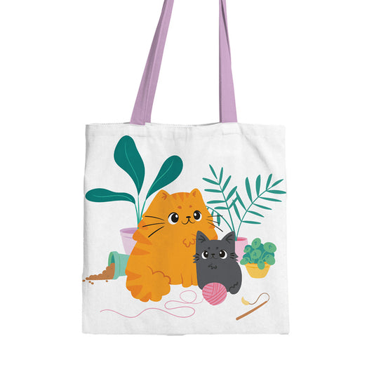 Tote Shopping Bag - Beans & Co Cats
