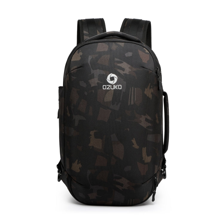 Ozuko 9216 Large Capacity Male Waterproof Business Outdoor Travel Shoulder Backpack Size: Large, 20 Inch(Camouflage)