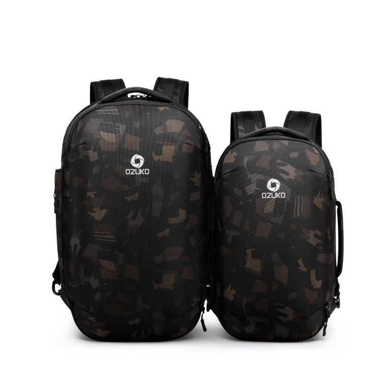 Ozuko 9216 Large Capacity Male Waterproof Business Outdoor Travel Shoulder Backpack Size: Large, 20 Inch(Camouflage)