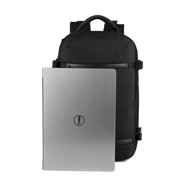 Ozuko 8983 Large Capacity Waterproof Travel Outdoor USB Shoulder Backpack 17 Inch(Black)
