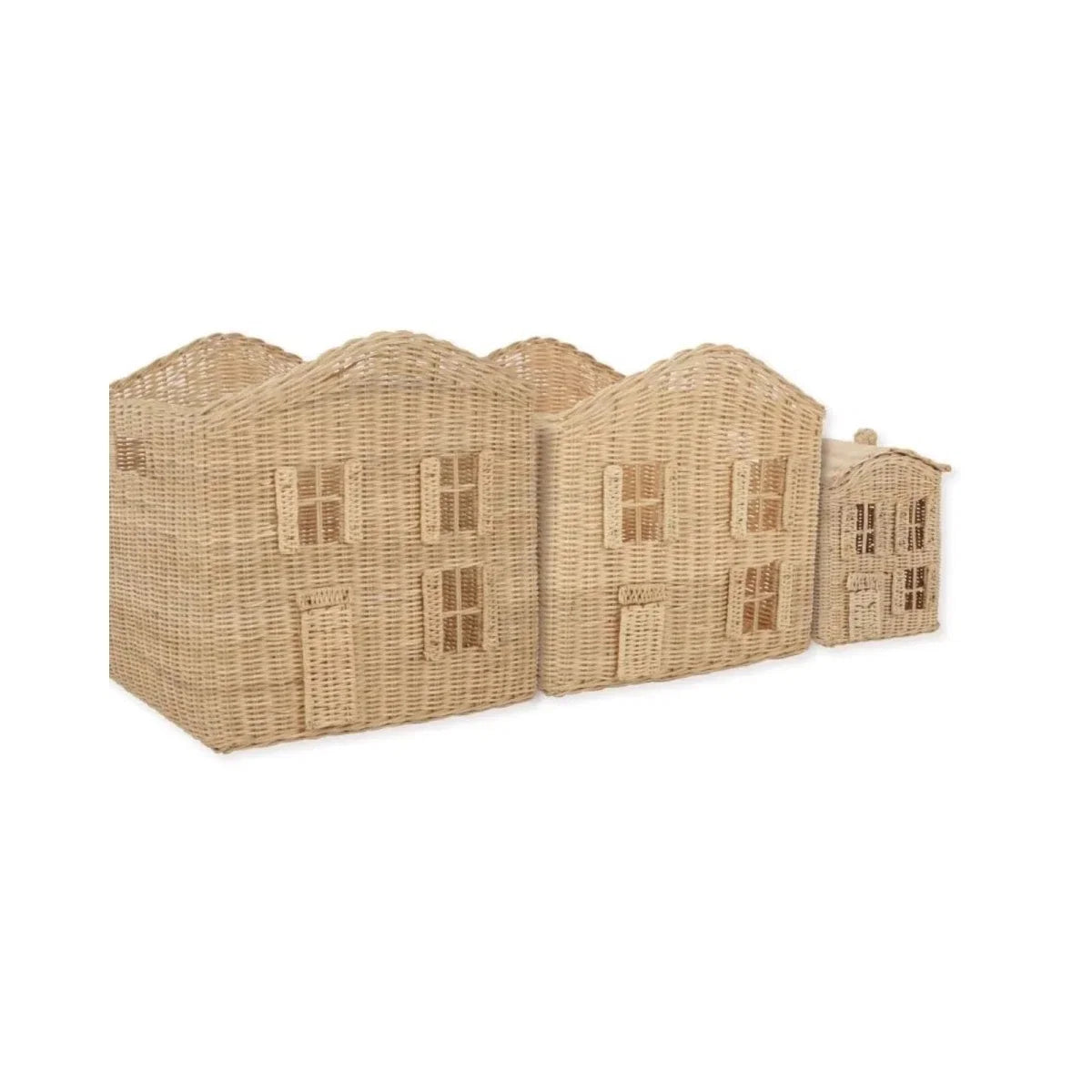 CuddleCo Country Cottage Storage Baskets - Set of 3