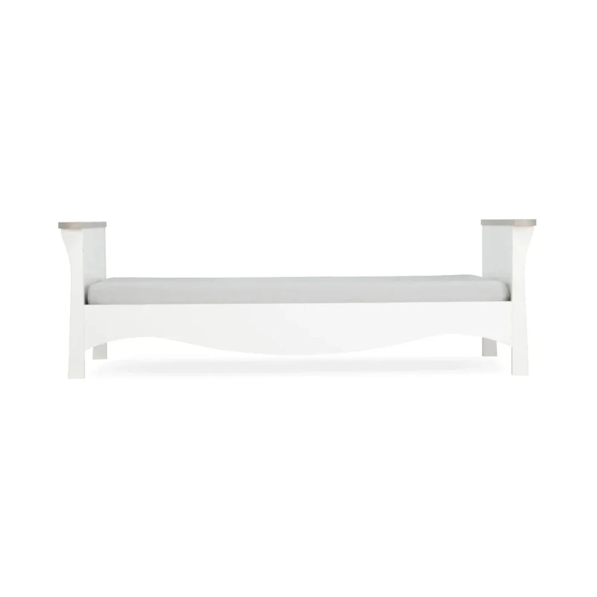 CuddleCo Clara Toddler Bed - White/Ash