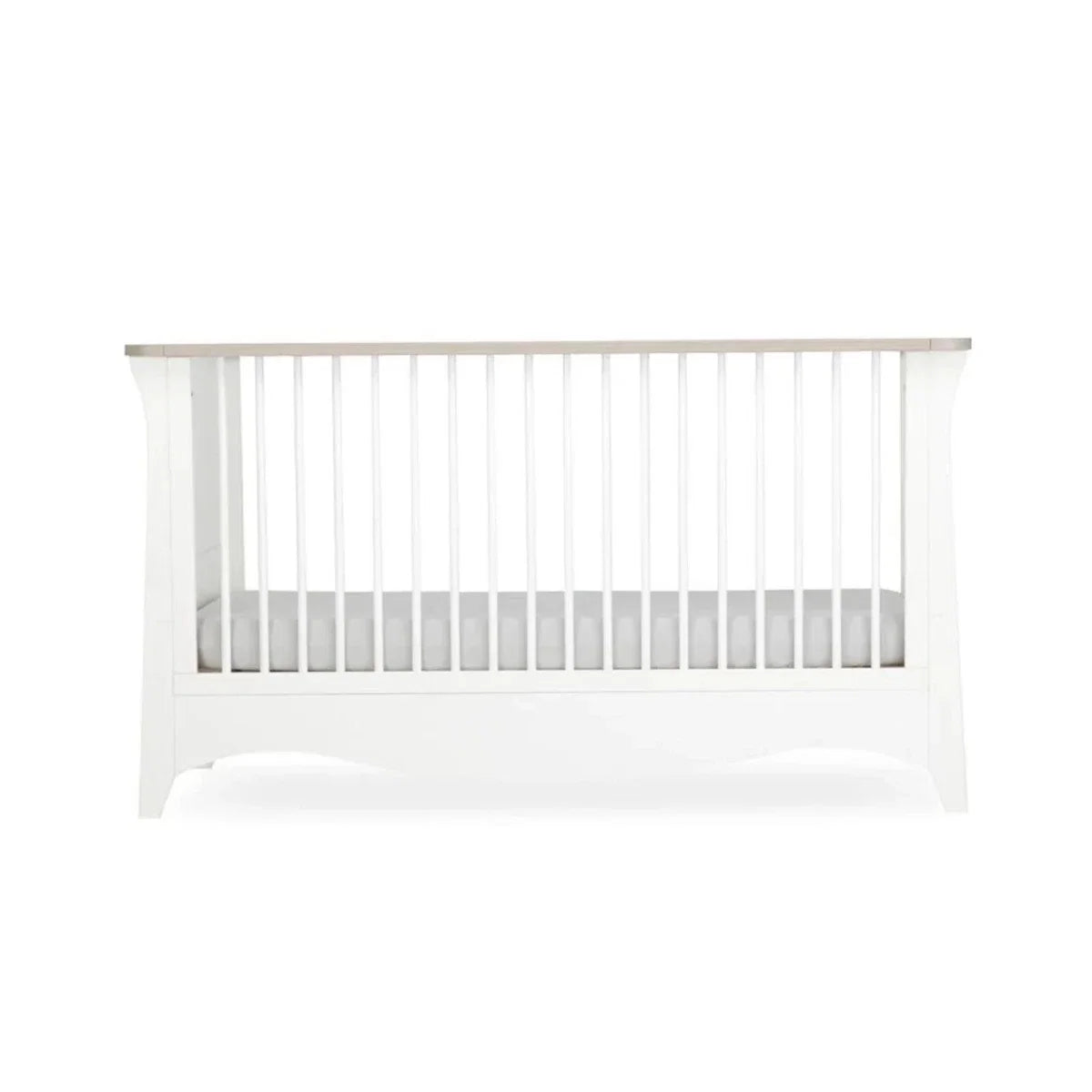 CuddleCo Clara 2 Piece Nursery Furniture Set - White & Ash