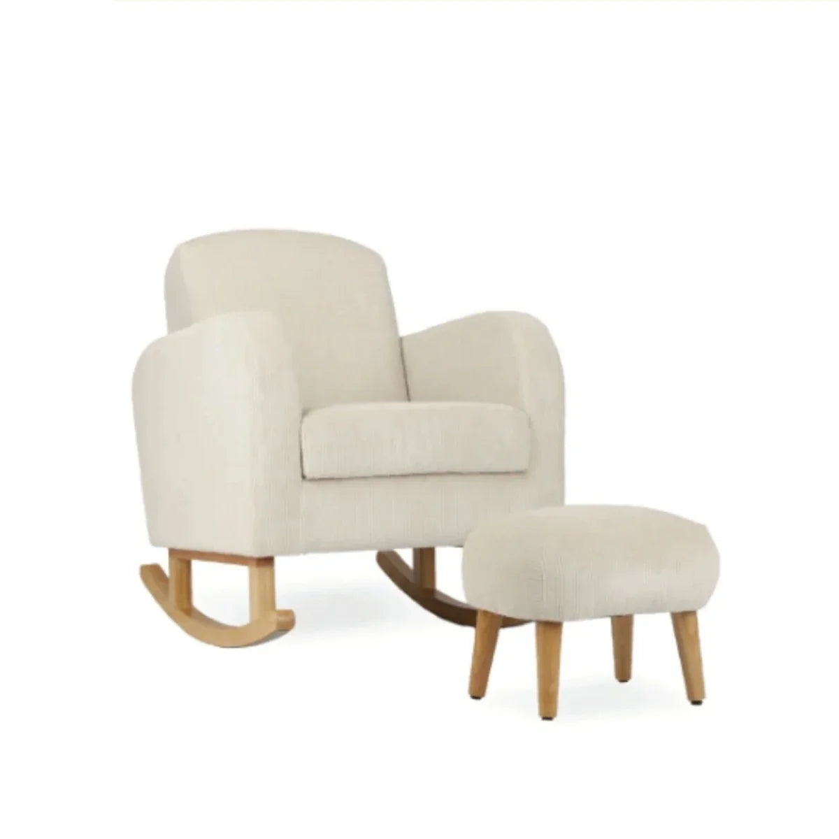 CuddleCo Etta Nursing Chair & Footstool - Sand