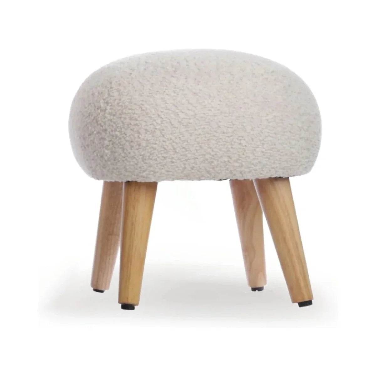 CuddleCo Etta Nursing Chair & Foot Stool - Boucle Mushroom