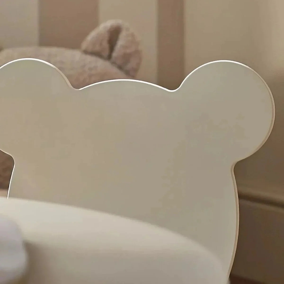 CuddleCo Play House Bear Table & 2 Chairs - Pebble