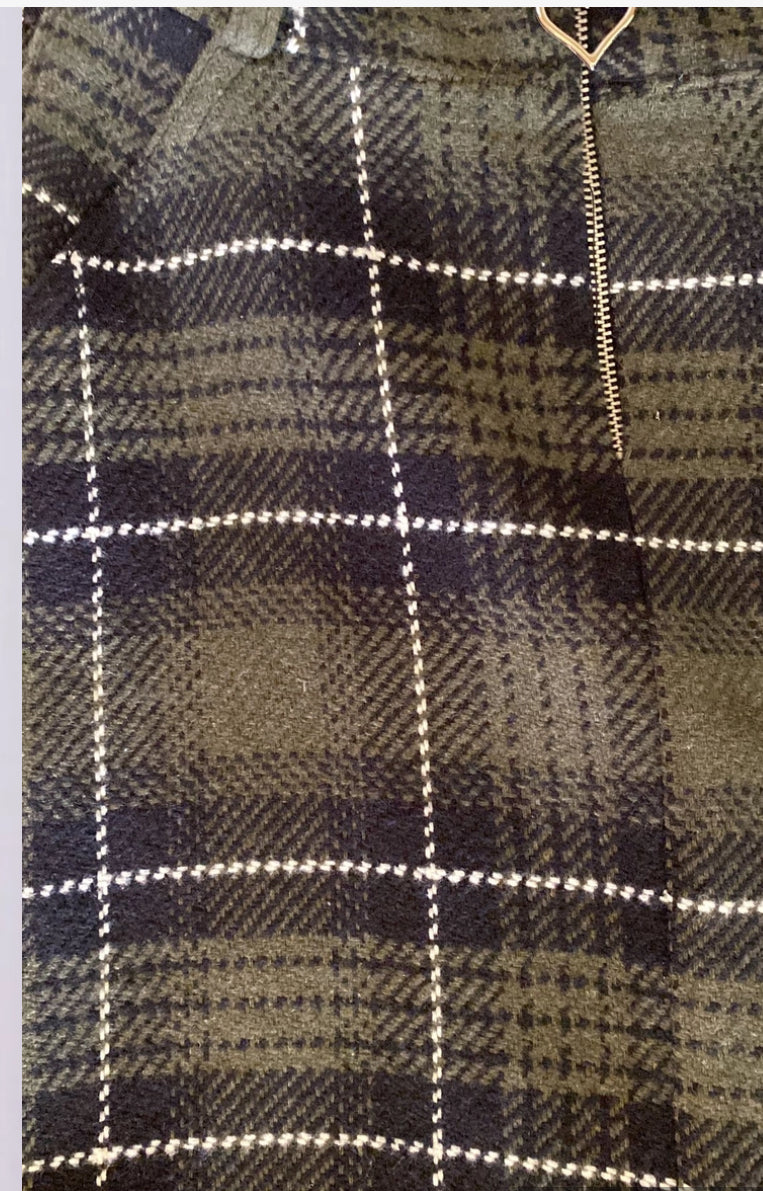 Woollen Mini Skirt