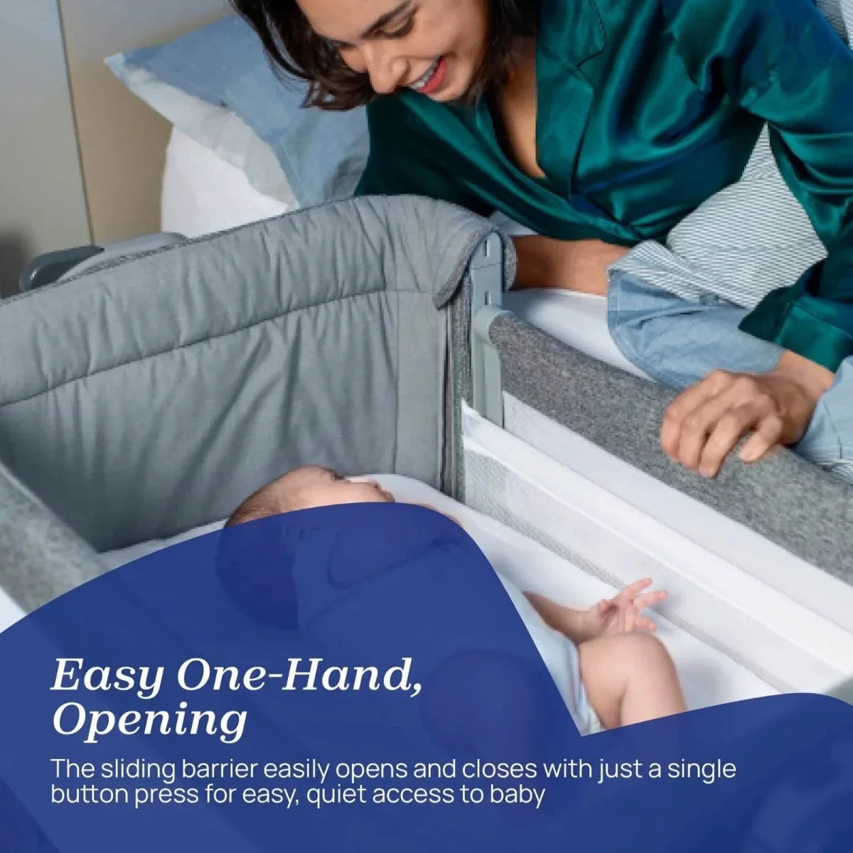Chicco Next2Me Magic Evo Crib - Dark Gray