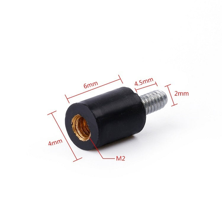 10 Packs / 40pcs iFligh M2 VD Shock-absorbing Rubber Pillar Shakeproof Damping Brace Absorbing Column for CC3D F3 / F4 / F7 Flight Controller FPV RC Drone Toys, CHT0623A, CHT0623B