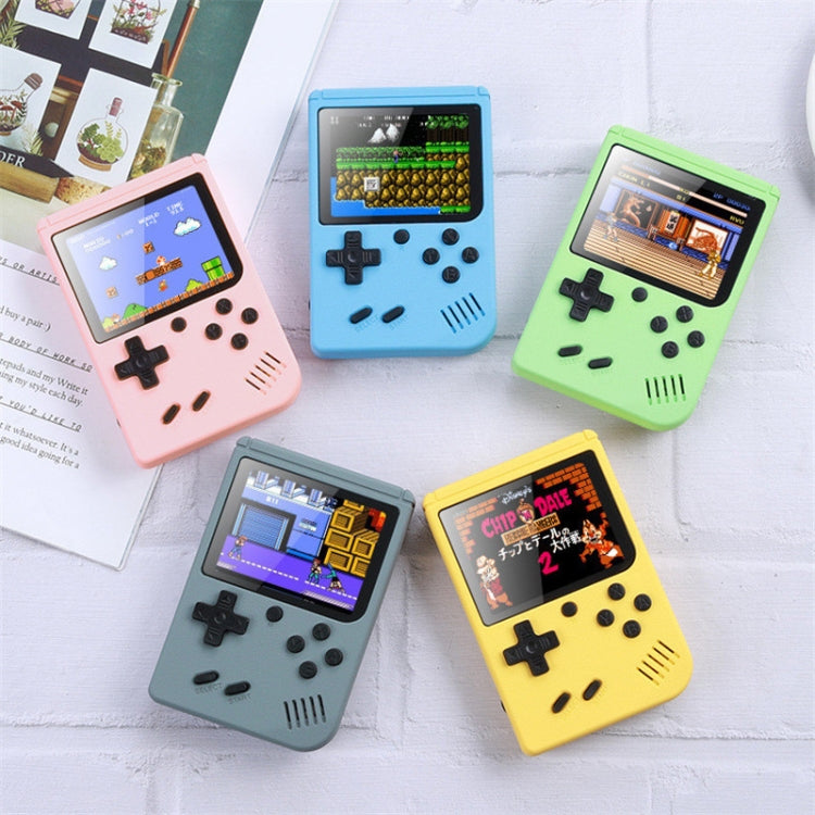 MK800 3.0 inch Macaron Mini Retro Classic Handheld Game Console for Kids Built-in 800 Games, Support AV Output, MK800 / Blue, MK800 / Yellow, MK800 / Pink, MK800 / Green, MK800 / Grey