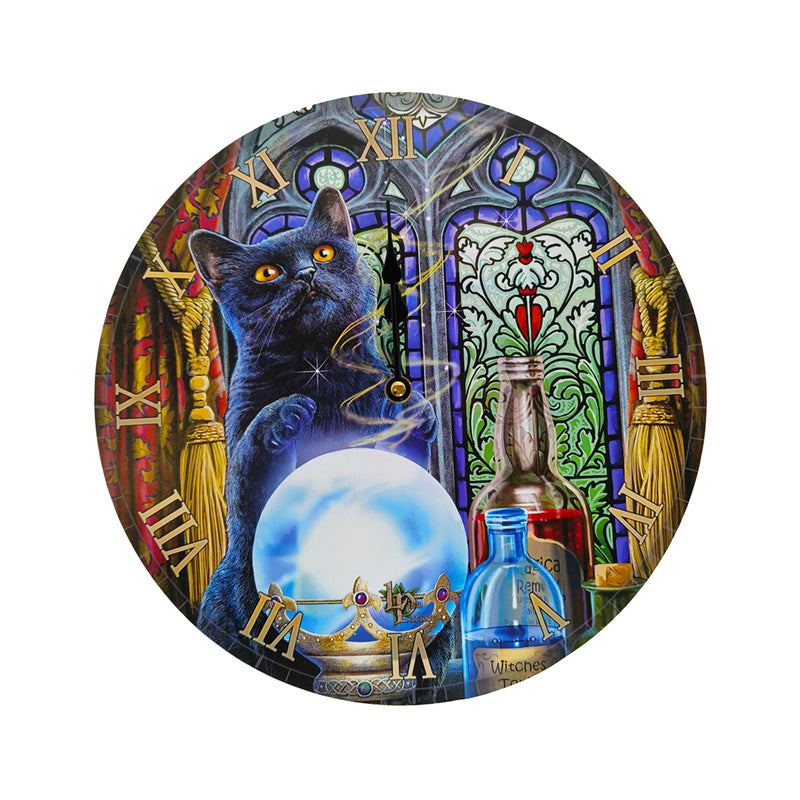 Lisa Parker Witches Apprentice Cats Picture Clock