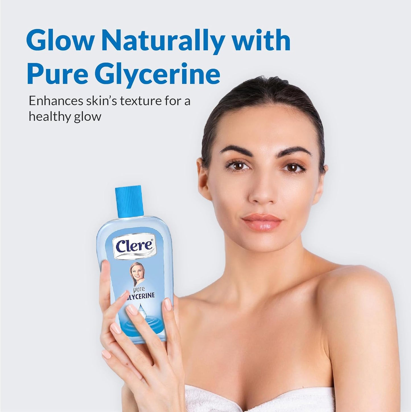 Clere Pure Glycerine Intense Hydration & Radiance for Dry Skin Types 100ml
