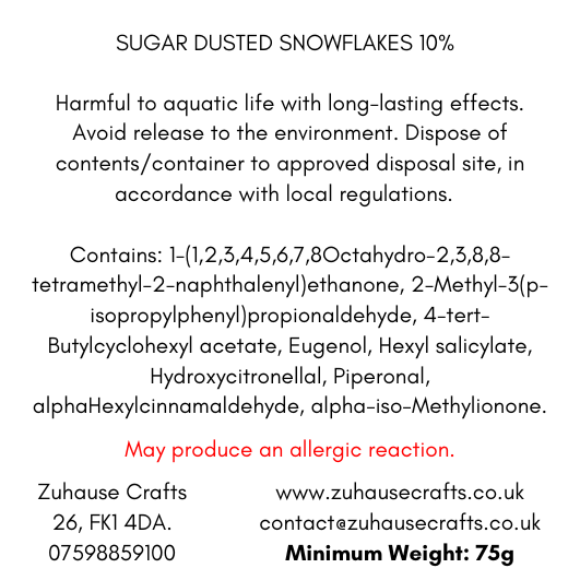 Sugar Dusted Snowflakes