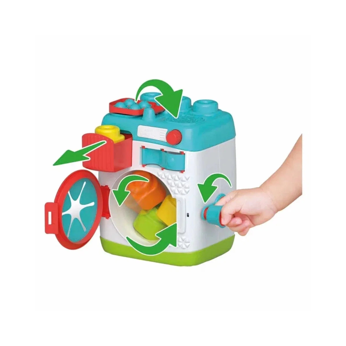 Clementoni Soft Clemmy Sensory Washing Machine Toy