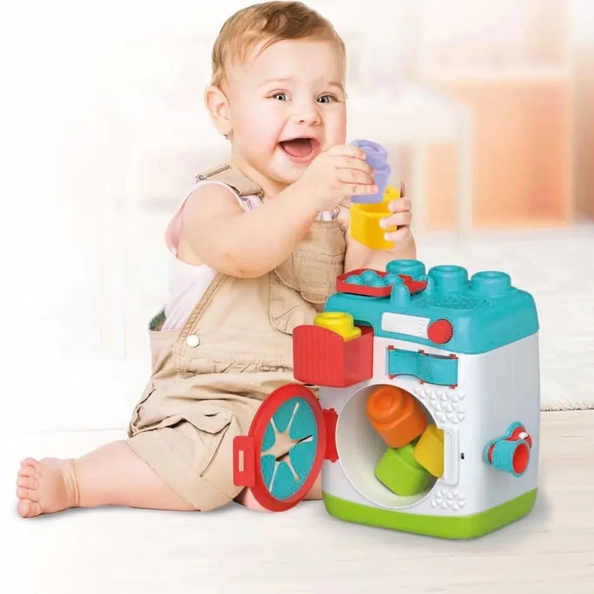 Clementoni Soft Clemmy Sensory Washing Machine Toy