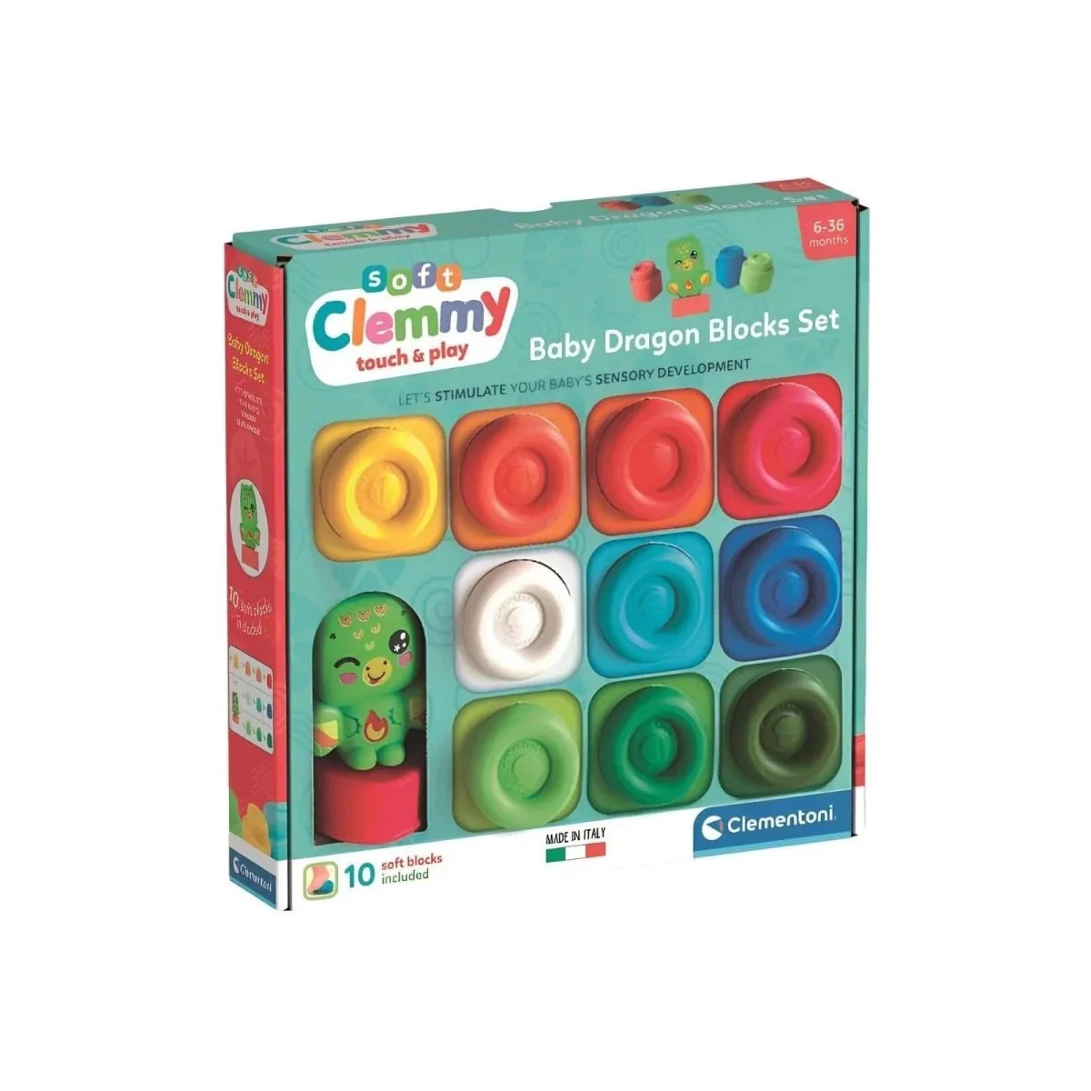 Clementoni Soft Clemmy Dragon Playset