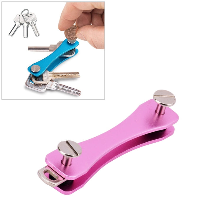 Portable Metal Key Storage Clip, (Grey), (Red), (Black), (Pink), (Green)