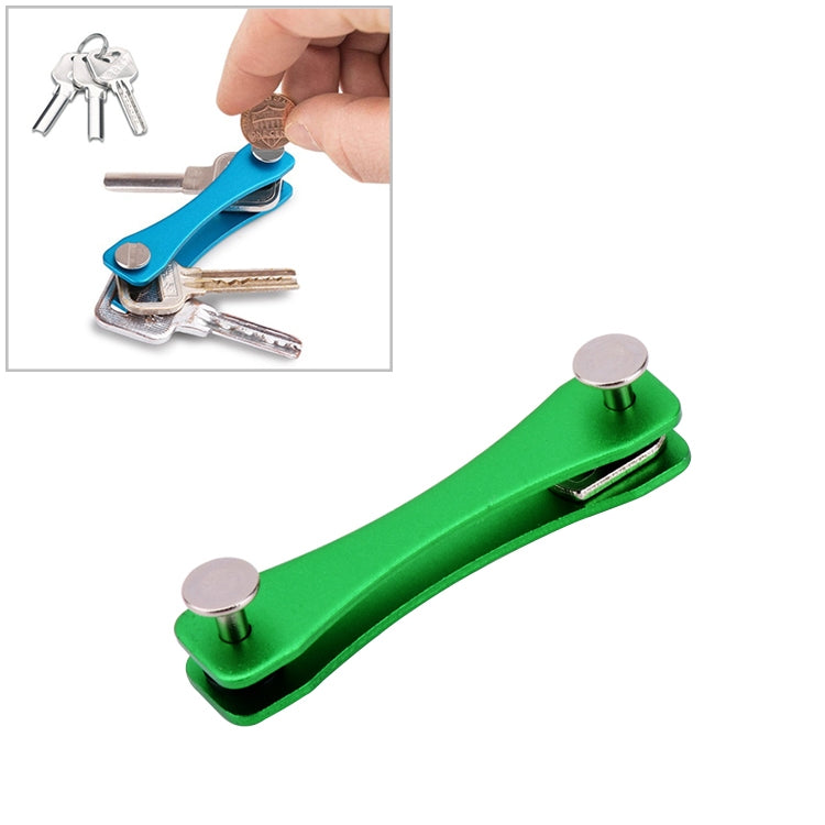 Portable Metal Key Storage Clip, (Grey), (Red), (Black), (Pink), (Green)