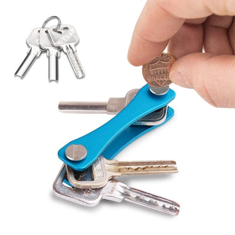 Portable Metal Key Storage Clip, (Grey), (Red), (Black), (Pink), (Green)