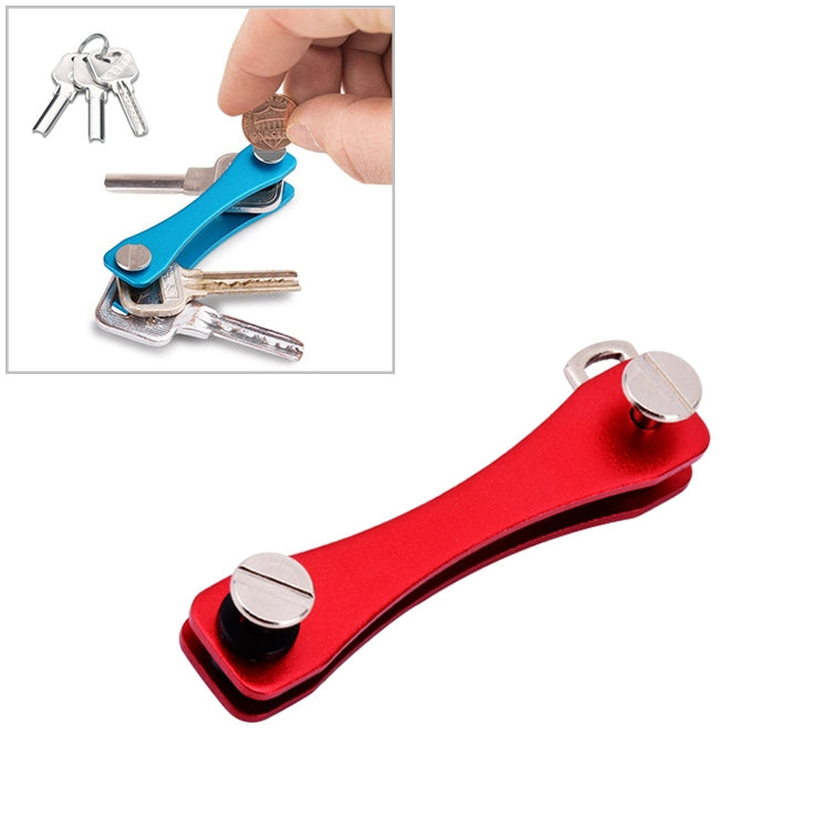 Portable Metal Key Storage Clip, (Grey), (Red), (Black), (Pink), (Green)