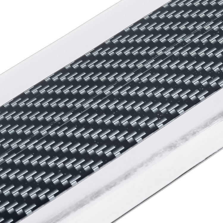 Universal Electroplate Carbon Fibre Car Door Threshold Decoration Strip Decorative Sticker, Size : 3CM x 2M, 3CM x 2M (Gold), 3CM x 2M (Red), 3CM x 2M (Silver)