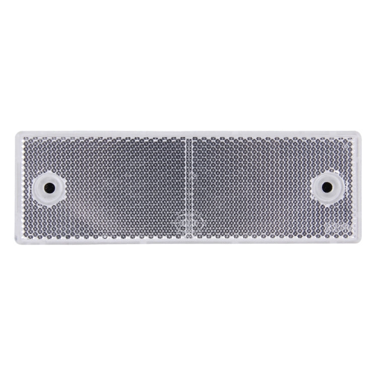 10 PCS Car Rear Bumper Warning Plastic Reflector and Sign