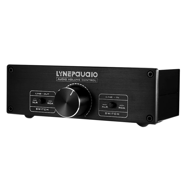 LINEPAUDIO A967 Full-balanced Passive PreAmp Active Speaker Two-channel Volume Controller, A967