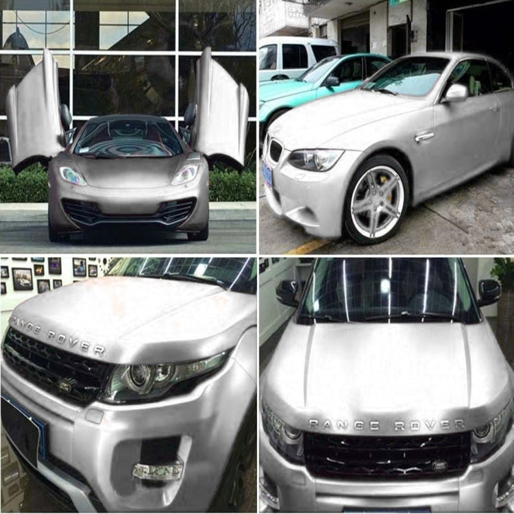 8m * 0.5m Ice Blue Metallic Matte Icy Ice Car Decal Wrap Auto Wrapping Vehicle Sticker Motorcycle Sheet Tint Vinyl Air Bubble Sticker, 8m * 0.5m