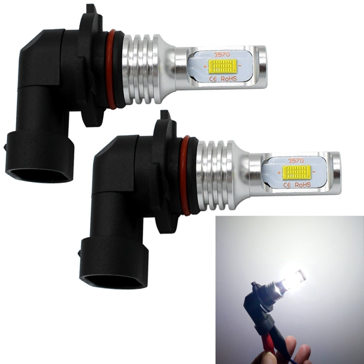2 PCS 9005 HB3 72W 1000LM 6000-6500K Super Bright White Light Car Fog LED Bulbs, DC 12-24V, 9005/HB3, 9005 HB3