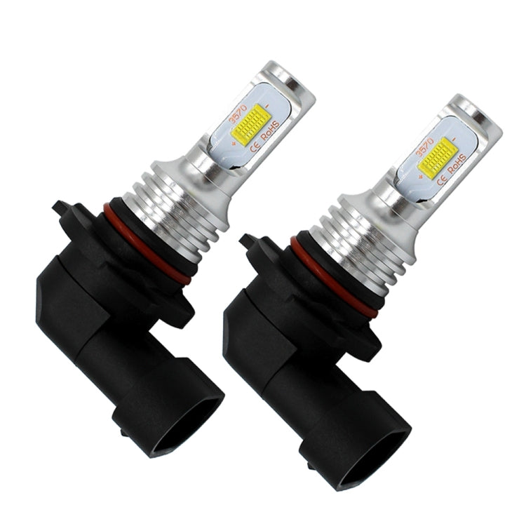 2 PCS 9005 HB3 72W 1000LM 6000-6500K Super Bright White Light Car Fog LED Bulbs, DC 12-24V, 9005/HB3, 9005 HB3