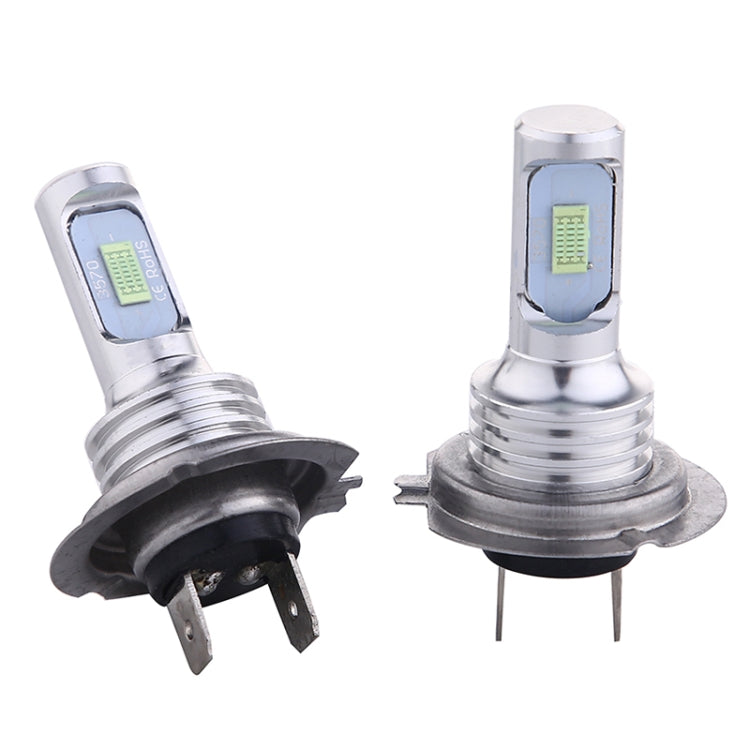 2 PCS H7 72W 1000LM 6000-6500K Super Bright White Light Car Fog LED Bulbs, DC 12-24V, H7