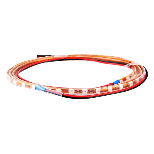 5 PCS 45 LED 3528 SMD Waterproof Flexible Car Strip Light for Car Decoration, DC 12V, Length: 90cm, 90cm+red, 90cm+white, 90cm+yellow, 90cm+pink, 90cm+green, 90cm+ice blue, 90cm+blue