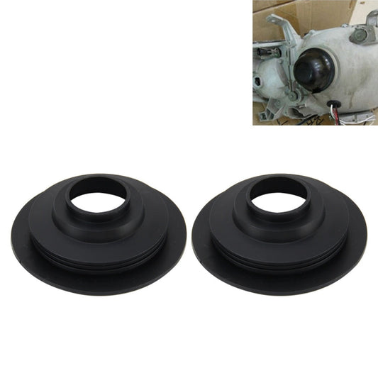 2 PCS Universal Car LED Headlight HID Xenon Lamp Silicone Dust Cover Seal Caps LED Headlight Seal Dust Seal Cover Dust Cover for H4 H13 9004 9007, For H4 H13 9004 9007
