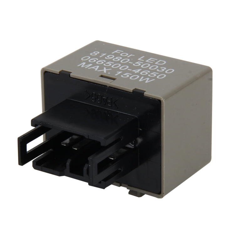 Auto Car-styling DC 12V 8-Pin LED Turn Signal Car Flasher Relay Fix Hyper Flash General Lamp-LED Light Relay for Honda and Lexus, Not Adjustable Frequency