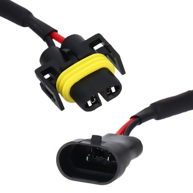 2 PCS H8 H9 H11 LED Headlight Canbus Error Free Computer Warning Canceller Resistor Decoders Anti-Flicker Capacitor Harness, H8 H9 H11