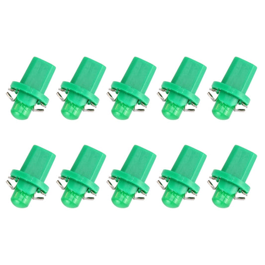 10 PCS 0.4W B8.5 Wedge Instrument Panel COB LED Light Dashboard Gauge Cluster Indicator Lamp Bulb, 0.4W B8.5