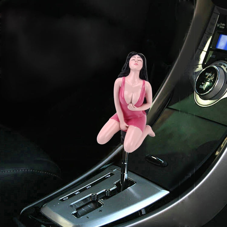 Universal Sexy Beauty Shape ABS Manual or Automatic Gear Shift Knob  with Three Rubber Covers Fit for All Car, Sexy Beauty Shape 1, Sexy Beauty Shape 3, Sexy Beauty Shape 4