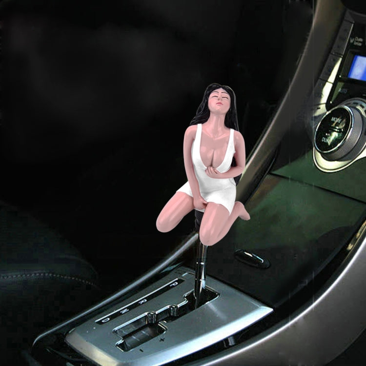 Universal Sexy Beauty Shape ABS Manual or Automatic Gear Shift Knob  with Three Rubber Covers Fit for All Car, Sexy Beauty Shape 1, Sexy Beauty Shape 3, Sexy Beauty Shape 4