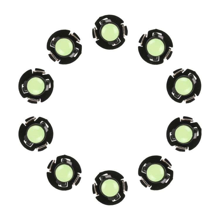 10PCS 2W T4.2 Wedge Instrument Panel LED Light Dashboard Gauge Cluster Indicator Lamp Bulb, 2W T4.2, T4.2