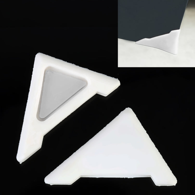 Universal Car Body Silicone Anti-collision Sticker Door corner Protector, Red, White, Black, Blue